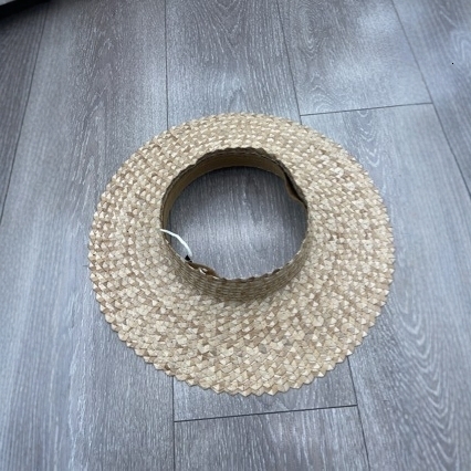 Fashion Straw Hat Sun Cap Summer Beach Crownless Straw Sun Hat for Women Straw Hats Hawaii Visors 260318
