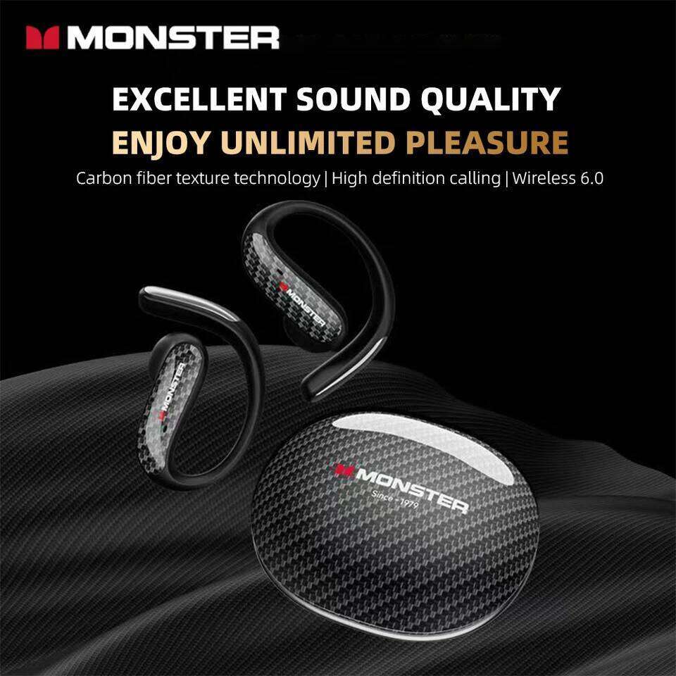 Monster MQO37 Gaming Earphones TWS BT 6.0 Noise Reduction Sport Headphone HiFi Stereo Music HD Call Headphones for 26Y0525 - view 5