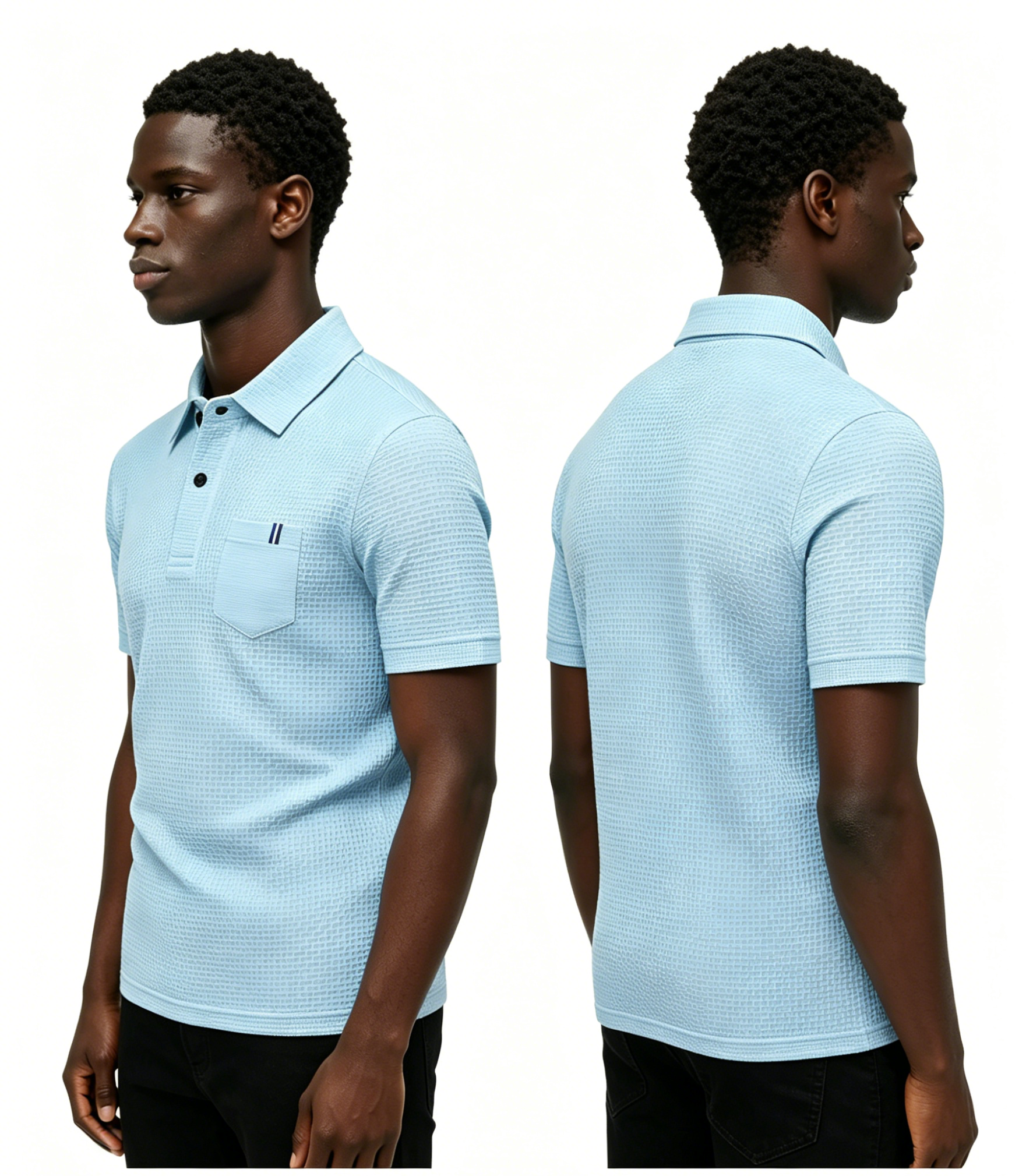 Men's T Shirts Short Sleeve Polos Shirt Men High End Fashionable Simple Solid Color Summer Breathable Casual Lapel Top Polo Shirt