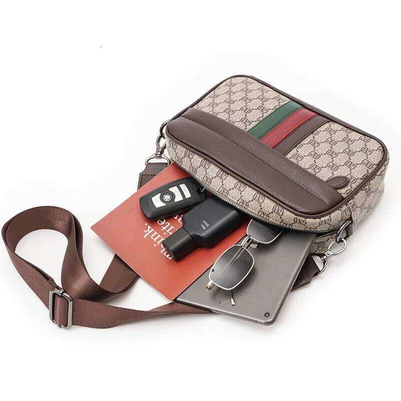 Brand Small Crossbody for Men bag Casual Shoulder Bags Man Messenger Bag Designer Business Male Purse Sling Pack Unisex
