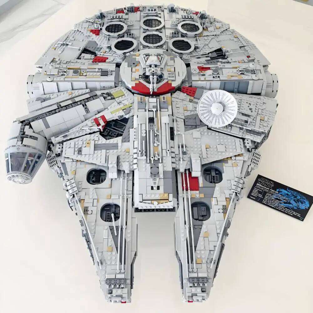 HOT UCS The Large Millennium Ship Falcon 7541PCS 1380PCS Building Blocks Bricks MOC 75192 Adults Kids Christmas Birthday Gifts 26L0525