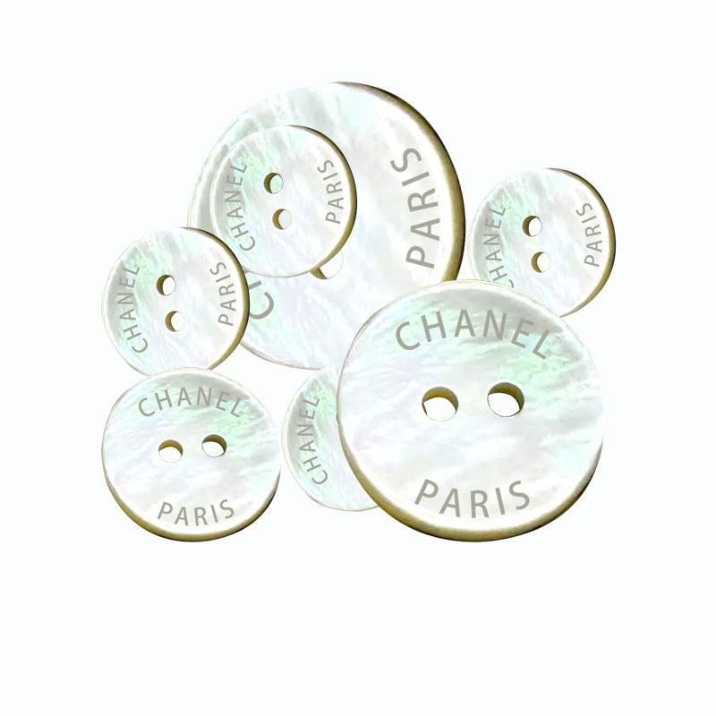 Natural shell buttons, coat, windbreaker, skirt buttons