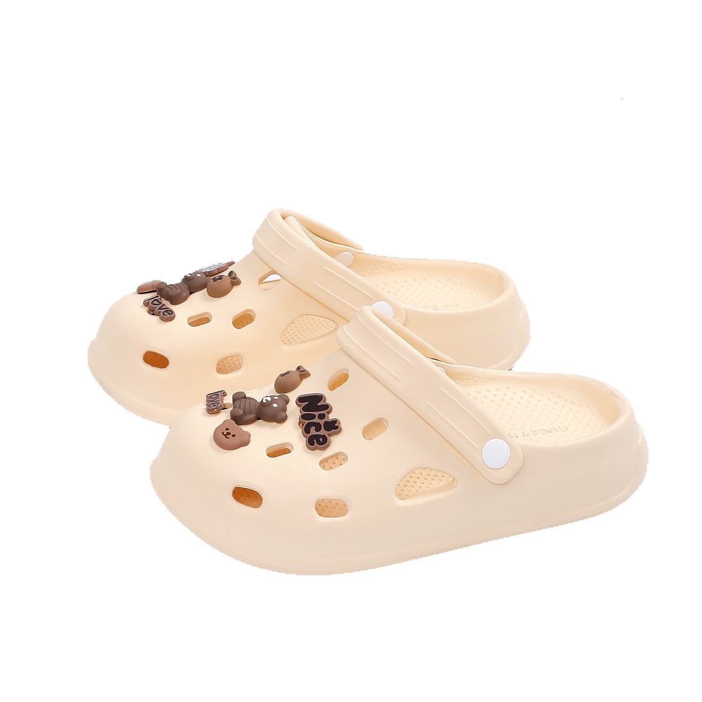 Woman Slippers With Halloween Charms Sandals Women Flip Flops ner Shoes White Black Clogs Beach Comfortable Platform Mules 260421