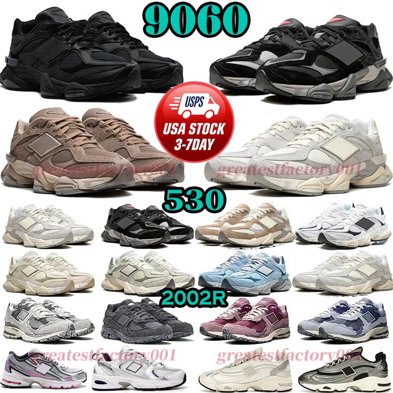 12A NEW 9060 530 740 designer shoes trainers Daily Outfit sneakers women men trainers Mushroom Brown Triple Black 9060 shoes 2026 Hot-selling item