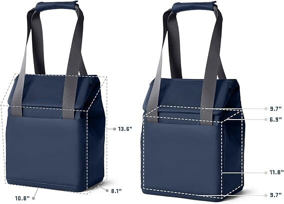 New factory-made portable insulated leak-proof sealed, suitable for picnics, keeping food fresh, and is a waterproof shoulder lunch bag