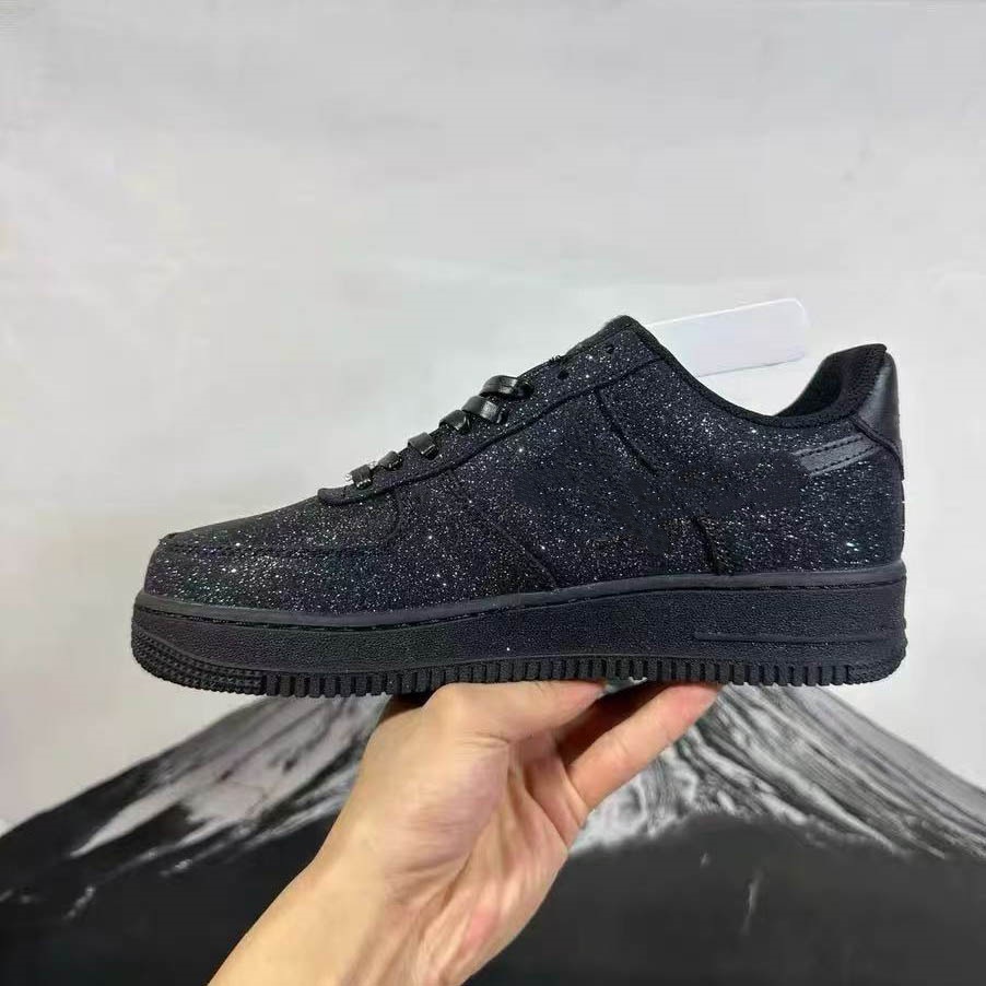 Sneakers Basse Sneaker Nere Tempestate Di Strass Sneakers Con Plateau Ispirate Alle High Street Vintage, Scarpe Da Skate Boost Ad Altezza Elevata Sn-image