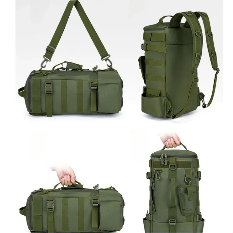 Multifunctional Fishing Backpack for Men Large Capacity Rod Storage Shoulder Bag Outdoor Sports Fish Equipment Storage Pack 2028 260525BJ - view 6