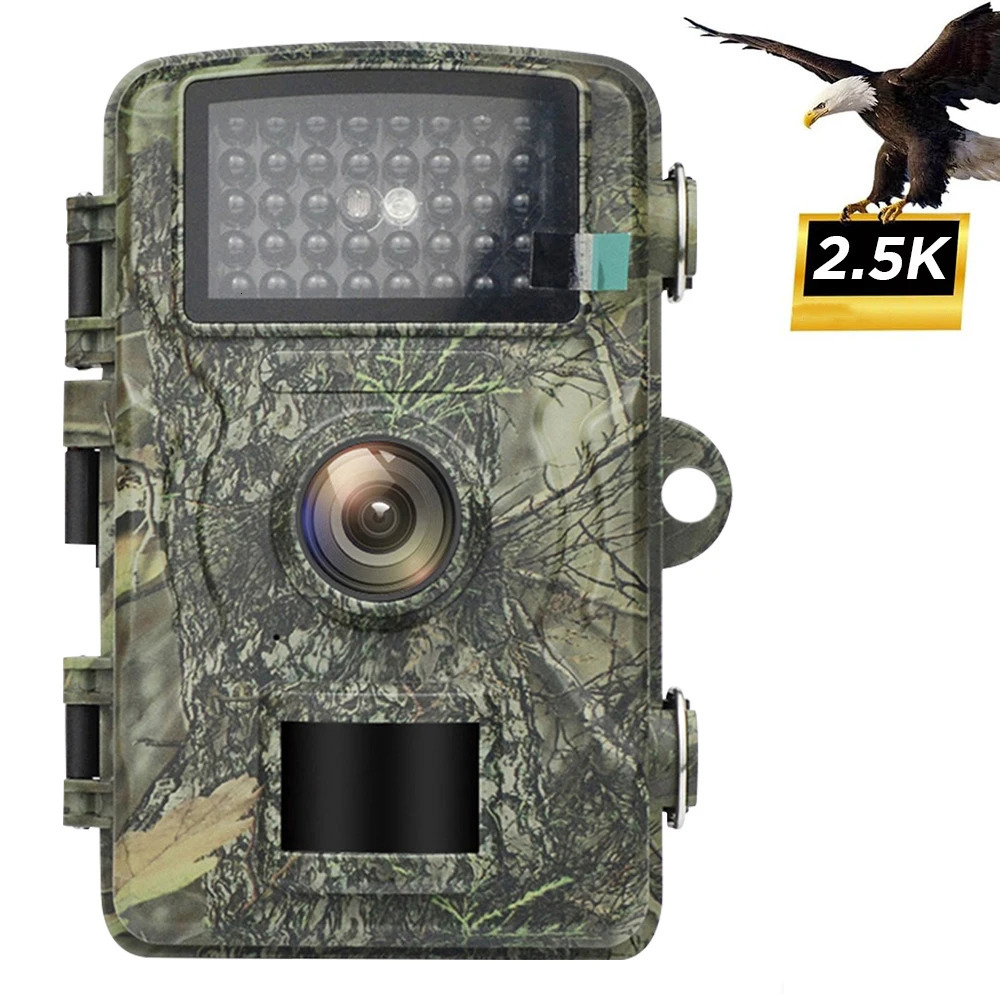 Mini Hunting Camera with 940nm Infrared Night Vision 130 Angle Waterproof Trail Camera for Wildlife Monitoring and Scouting 260525