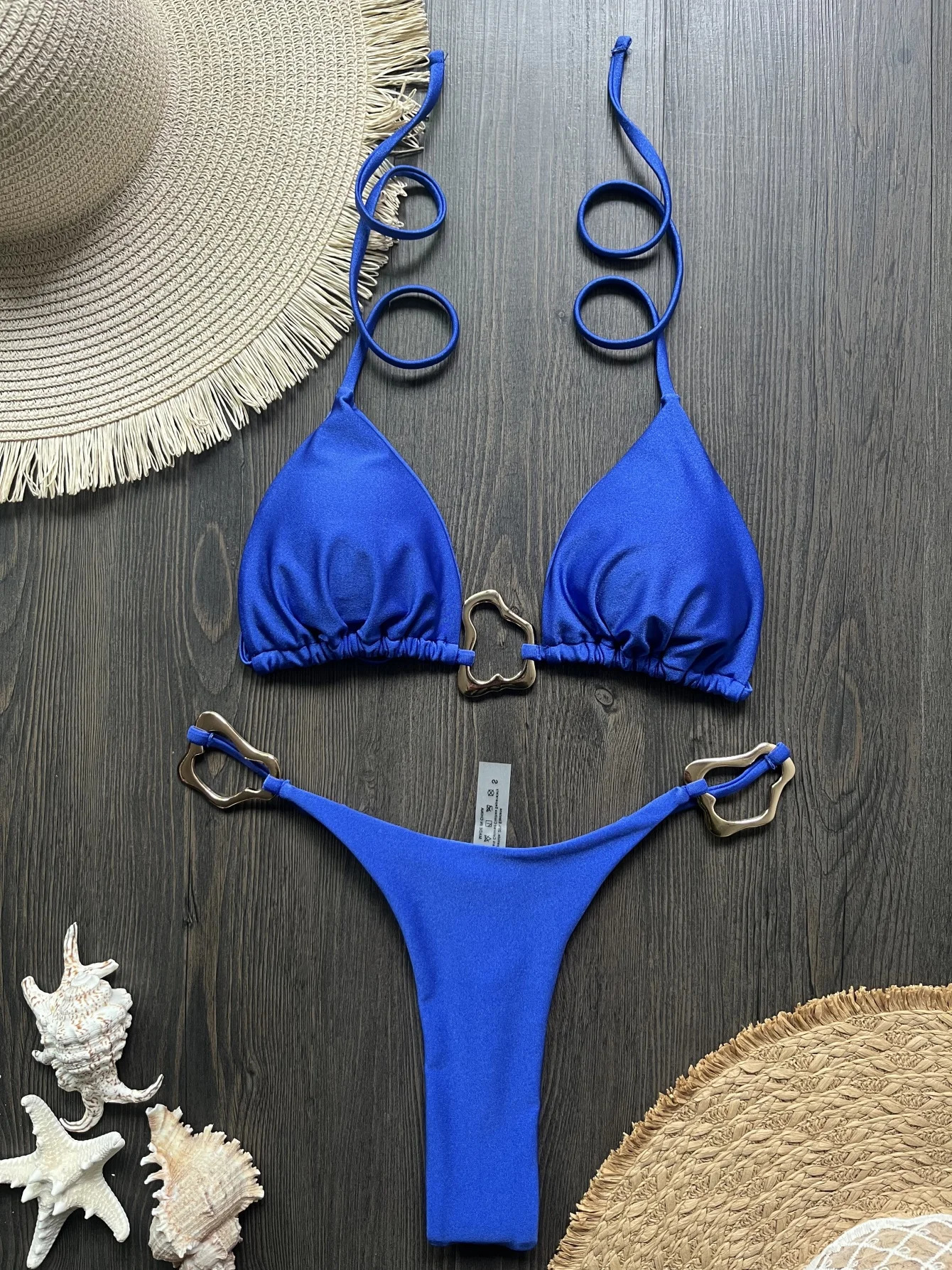 Sexy Halter Micro Bikini 2026 Women Swimsuit Solid Swimwear Thong Bikinis Set Brazilian Beach Wear Bathing Suit Biquini Female y260615 - view 6