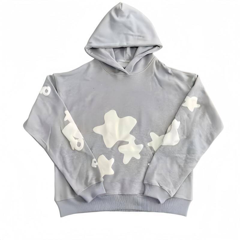 Spider Print Hooded Sweatshirt Loose Hip Hop Street Style Pullover, Warm Fleece Long Sleeve Tops for Teenagers Adults Best Seller Unisex Casual Outerw