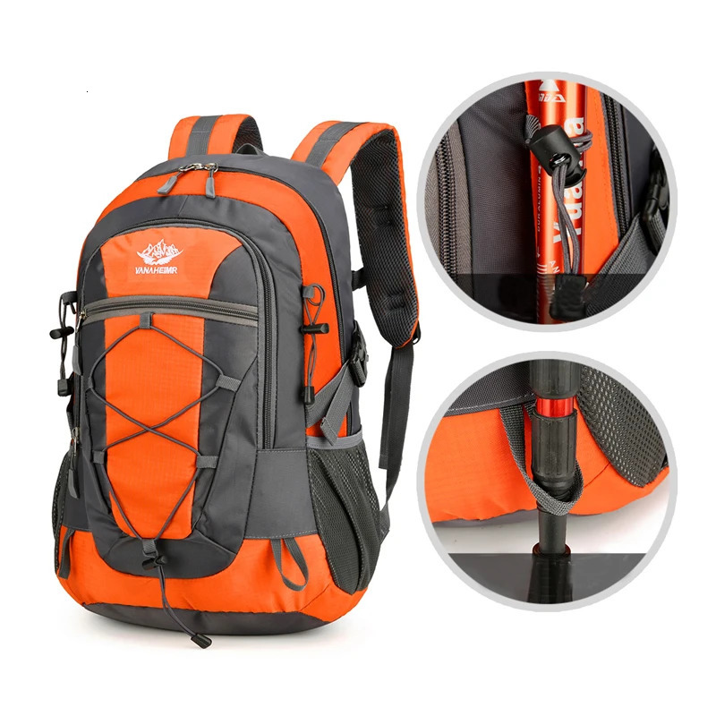 Outdoor lightweight hiking bag largecapacity backpack mens and womens travel sports waterresistant y260615 - view 4
