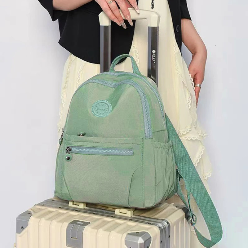 Ladies MultiColor Backpack with round n Fashionable Womens Shoulder Bag in Various Colors y260615 - view 4