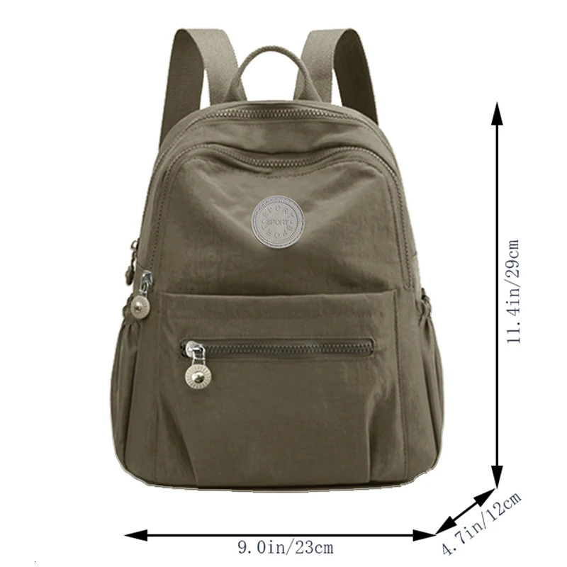 Ladies MultiColor Backpack with round n Fashionable Womens Shoulder Bag in Various Colors y260615 - view 7