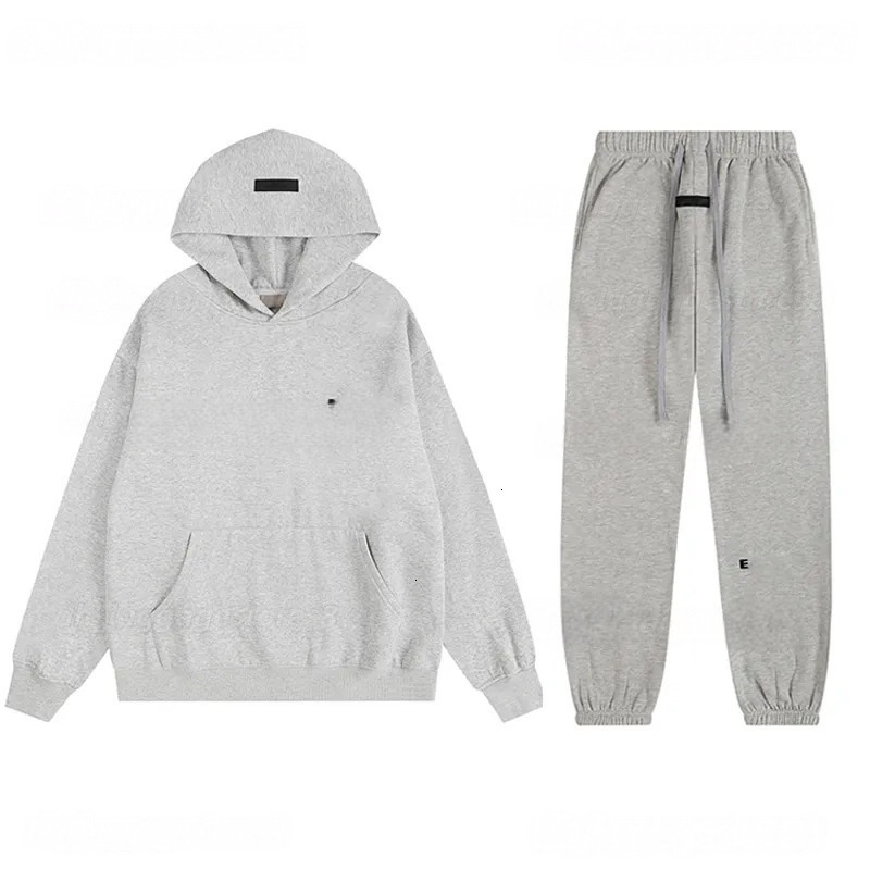 Designer EE two-piece set Men Hoodie Man Sweatshirts Designer high quality Hoodies Pants Set Jogger Women Classic Sweats Trend Pullover Fashion SS Tra