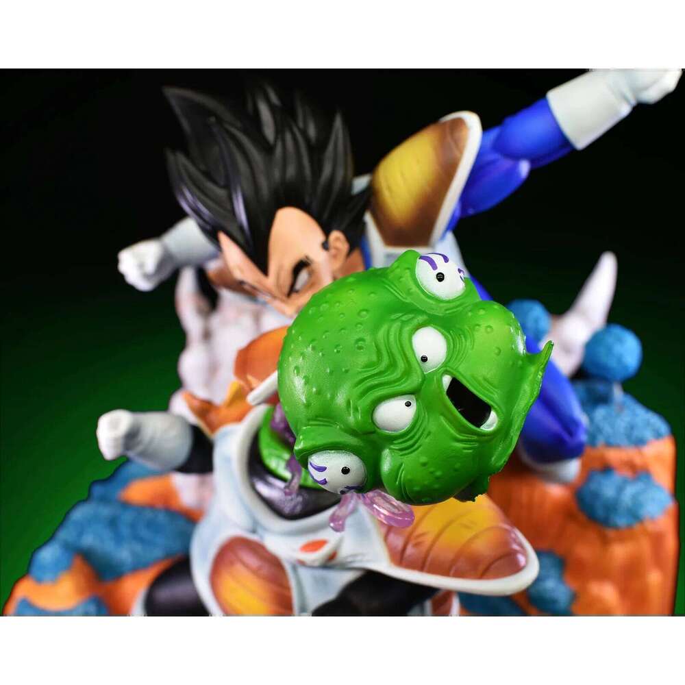 21cm/8.26in Anime Dragon Ball Z Vegeta vs Guldo DBZ Ginyu Force Action Figure Statue Collection Model Toy Gift 26L0526