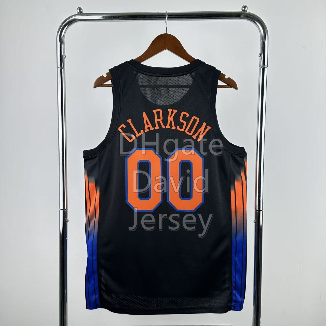 Knick Jalen Brunson Basketball jersey Karl Anthony TownsS Patrick Ewing Mikal Bridges Clarkson 2025 New City Jerseys Blue Red Adult Youth Finals Patch