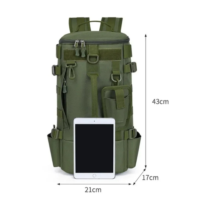 Multifunctional Fishing Backpack for Men Large Capacity Rod Storage Shoulder Bag Outdoor Sports Fish Equipment Storage Pack 2028 260525BJ - view 5