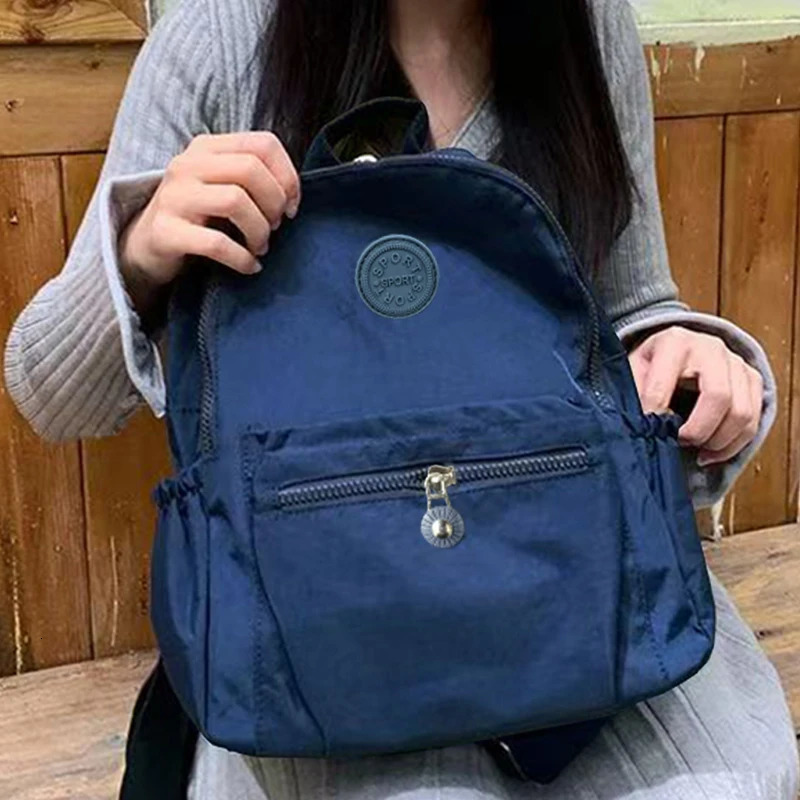 Ladies MultiColor Backpack with round n Fashionable Womens Shoulder Bag in Various Colors y260615 - view 6