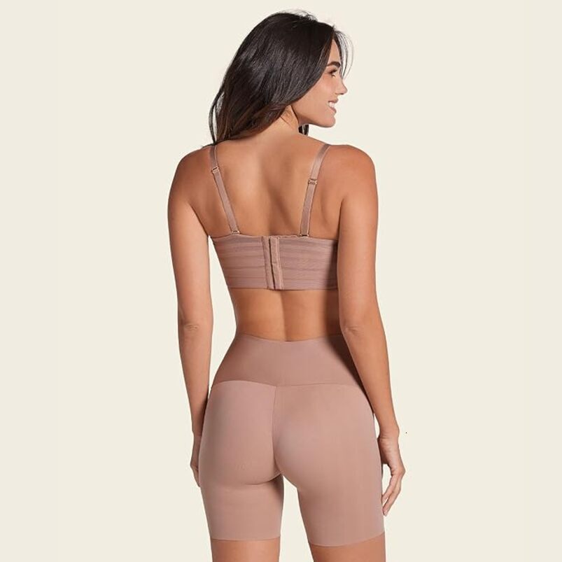 Leonis SmartShape High Waisted Shapewear Shorts for Women Tummy Control Shaper Shorts, Invisible Butt Lifter Body Shaper