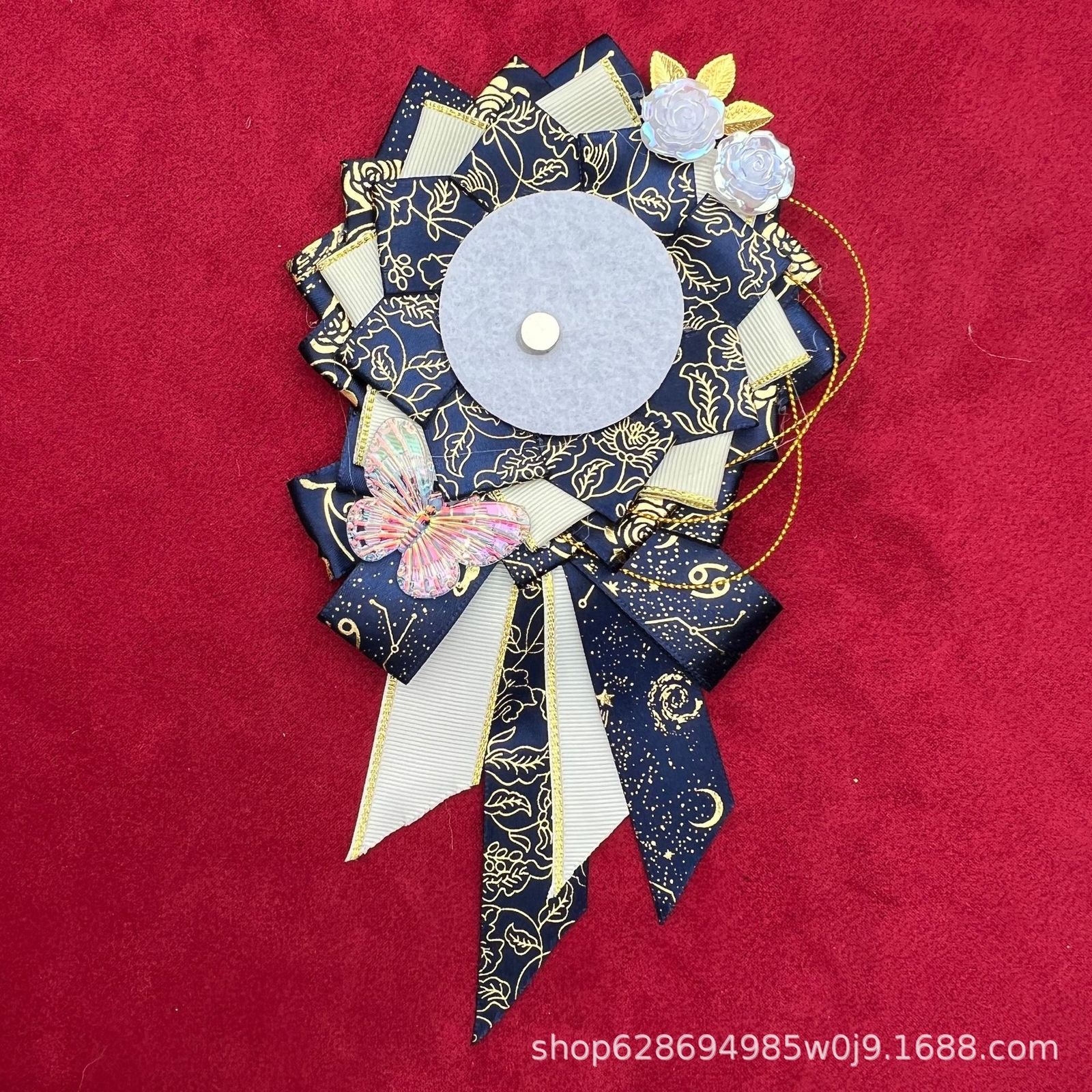 Ita Bag Pins Anime Badge Holder Handmade Silk Metal Badge Decoration for Ita Bag Accessorie Classic Style H304 240808