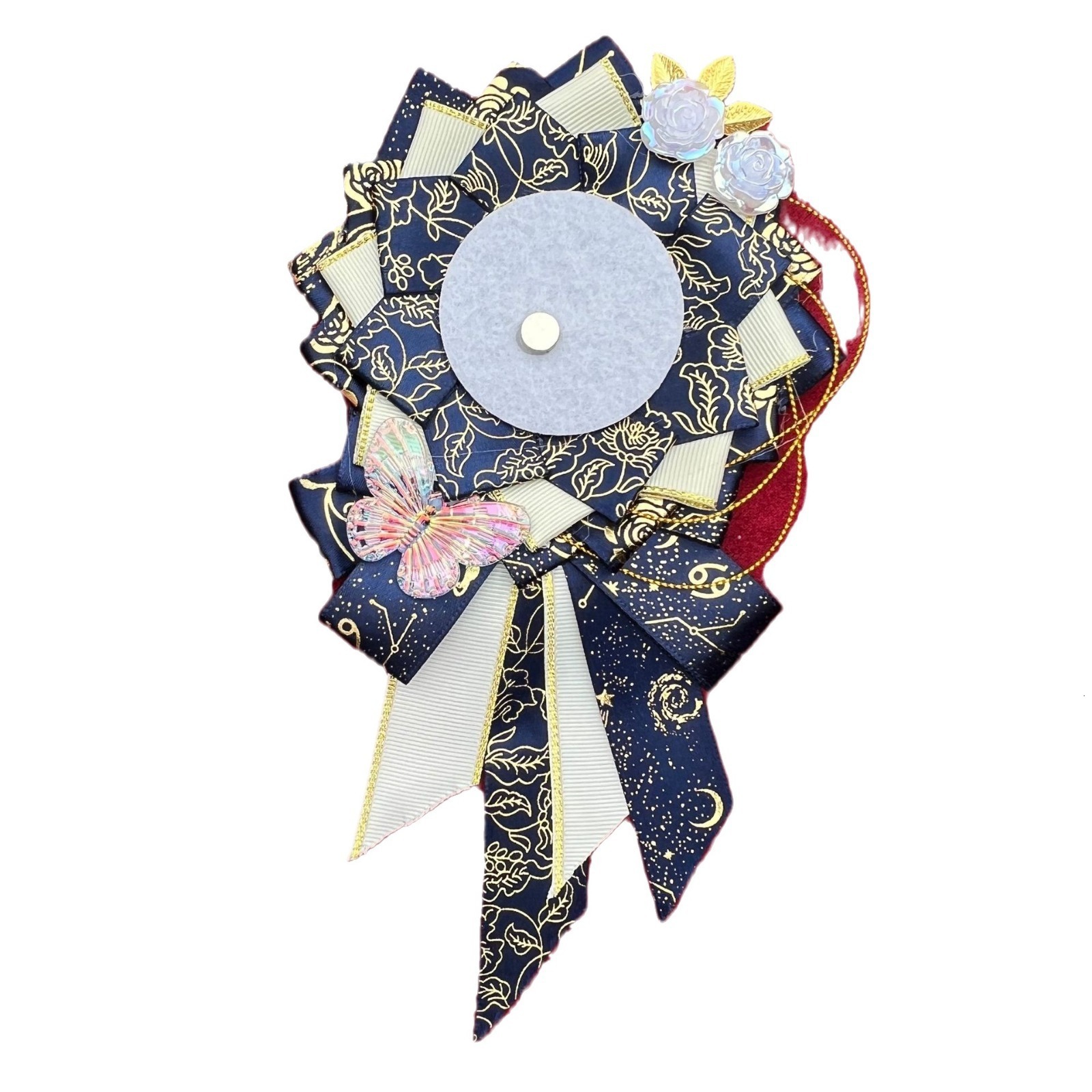 Ita Bag Pins Anime Badge Holder Handmade Silk Metal Badge Decoration for Ita Bag Accessorie Classic Style H304 240808