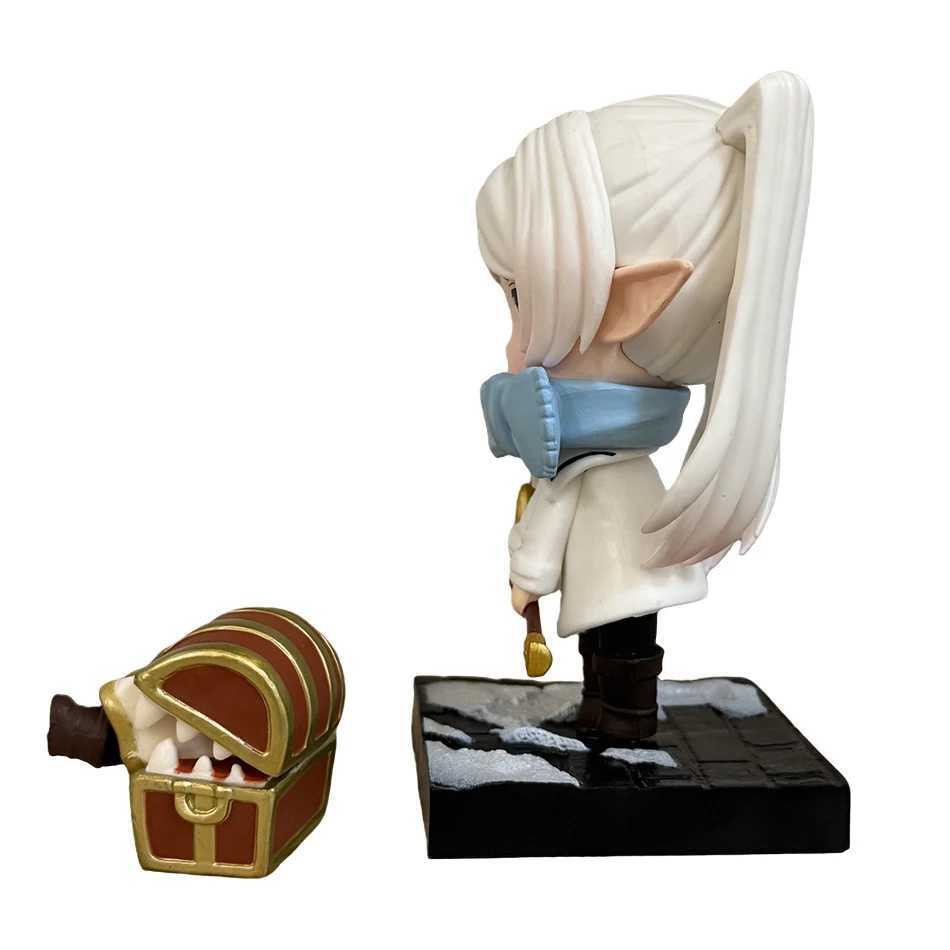 Anime Frieren Beyond Journeys End Animation Peripheral Hand-made Model Figure Funeral Lillian Kawaii Desk Decor Toy Gifts H2605271