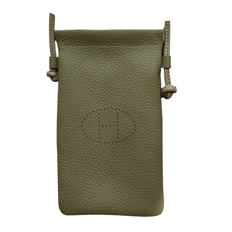 Top Layer Cowhide Mini Women's Shoulder Versatile Genuine Leather Phone Crossbody Makeup Lipstick Bag