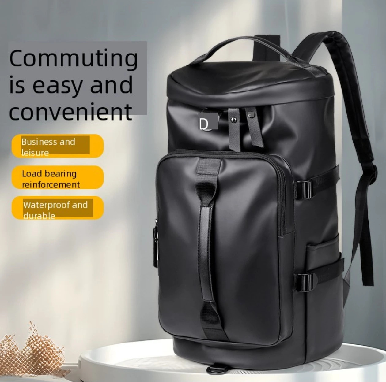 Travel backpack large carry on bag with shoe compartment approved by the airline 17 inch laptop business work fitnes y260611 - view 4
