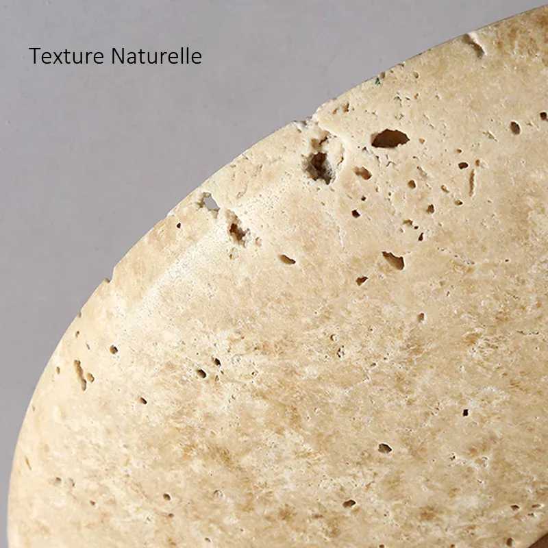 Travertine Stone Ceiling Lamp Aisle Corridor LED Chandeliers Indoor Lighting Modern Home Decor Living Room Dining Room Bedroom W260527 - view 6
