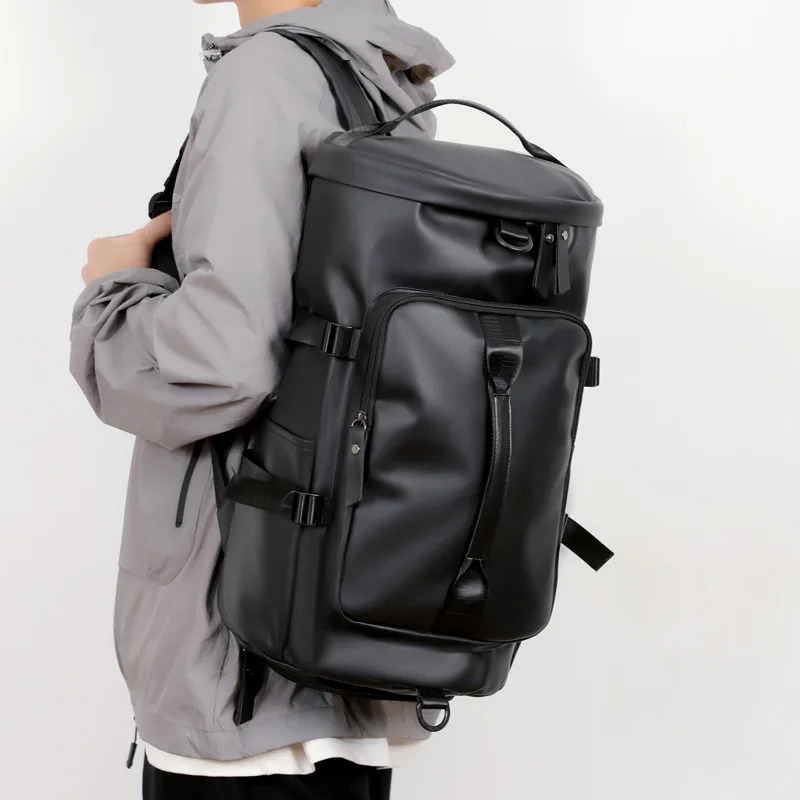 Travel backpack large carry on bag with shoe compartment approved by the airline 17 inch laptop business work fitnes y260611 - view 3