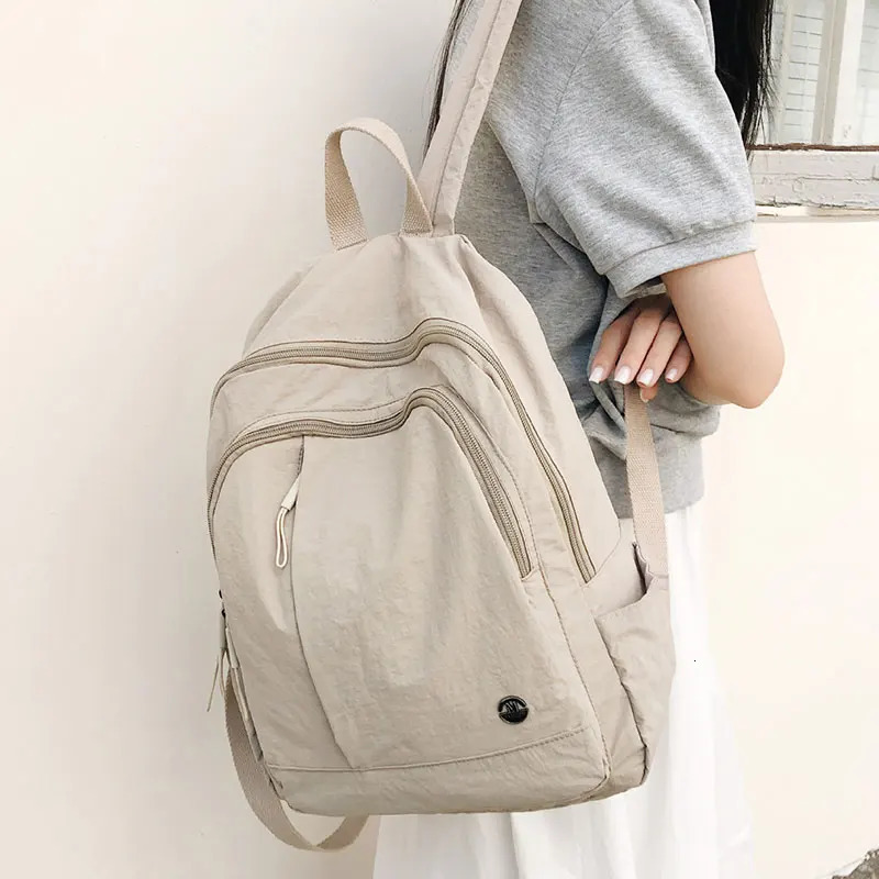 Casual Backpack Women Lightweight Waterproof Travel Backpacks Large Capacity Womens Bag College Girls School y260615 - view 4