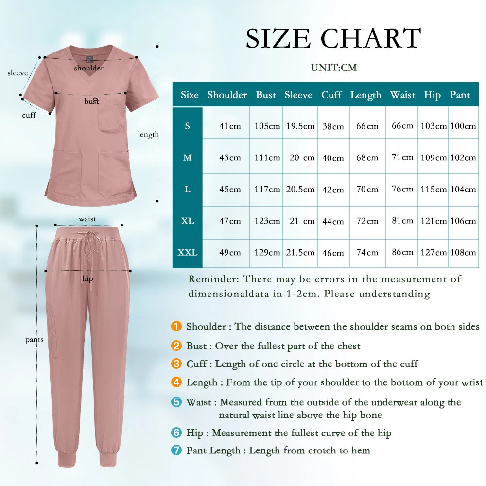 High Quality Multi Color Spa Nurses Hospital Work Wear Scrub Sets Women Short Sleeve Uniforms Unisex Scrubs 260526 - view 3