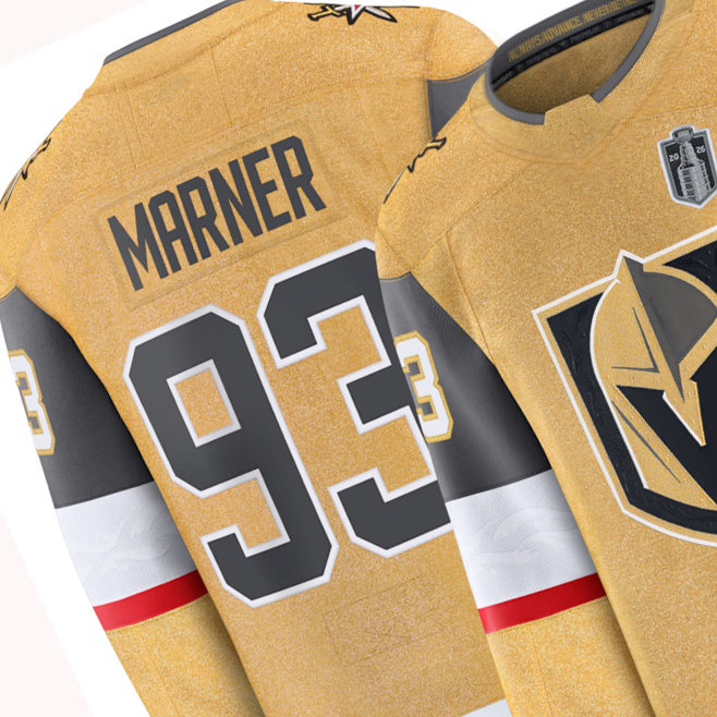 Jack Eichel 2026 Stanley Cup Final Jersey Mark Stone Mitch Marner Pavel Dorofeyev Noah Hanifin Adin Hill Alex Pietrangelo William Karlsson Custom