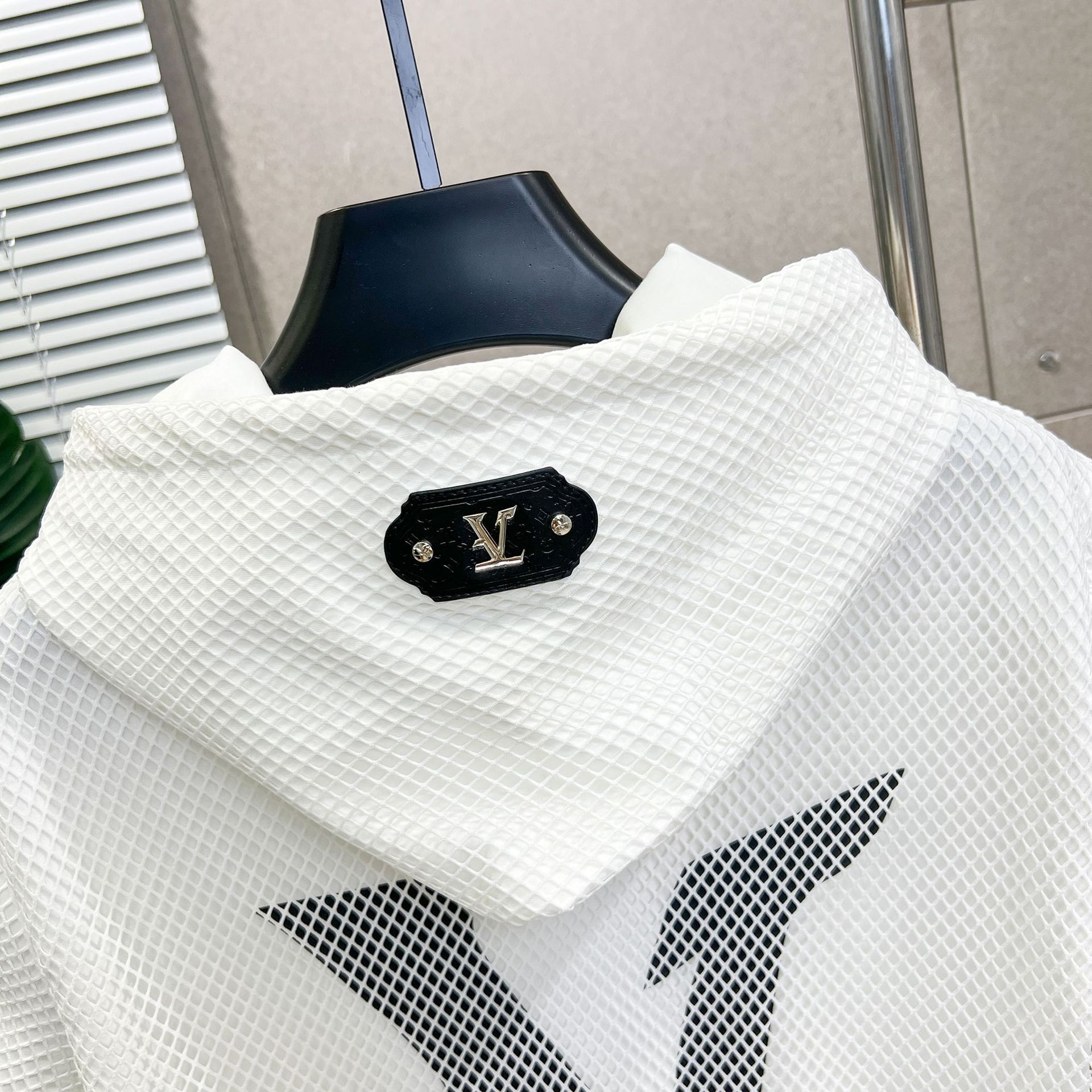 Top Designer Luxury Men's High-end Quality Trendy Letter Hoodie Summer New Hooded Short Sleeved Casual Loose High-end Fashionable Versatile Light