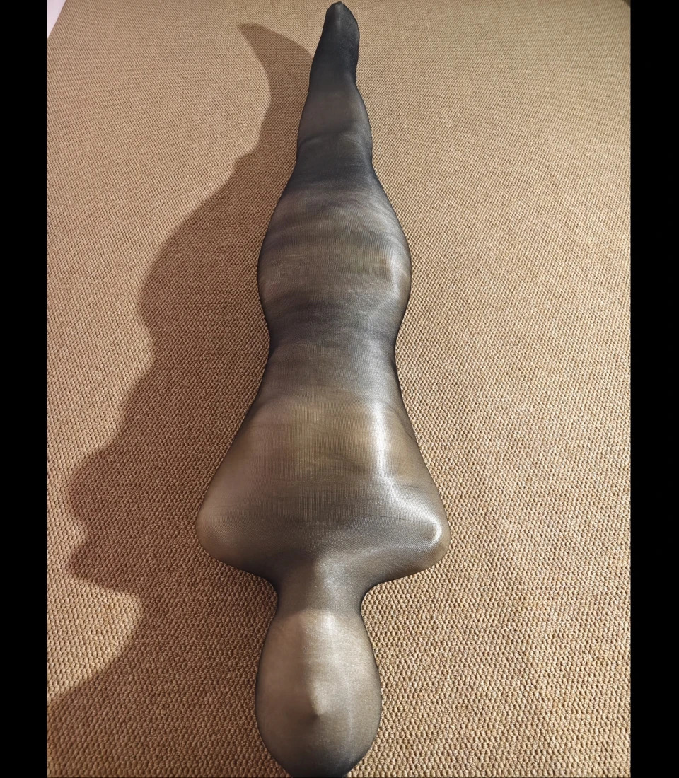 Super Tight Oil Shiny Full Body Stockings Mummy Bondage OnePiece Tights Sleepwear Pullover Oily Comfortable Sleeping Bag 260526