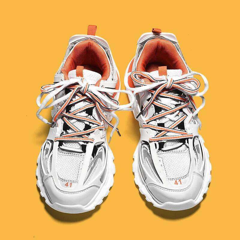Brand Design Black Gray Women Fashion New Men's Chunky Sneakers Lovely Pink Dad Trendy Girls Boys Casual Shoes 26L0527 - view 4