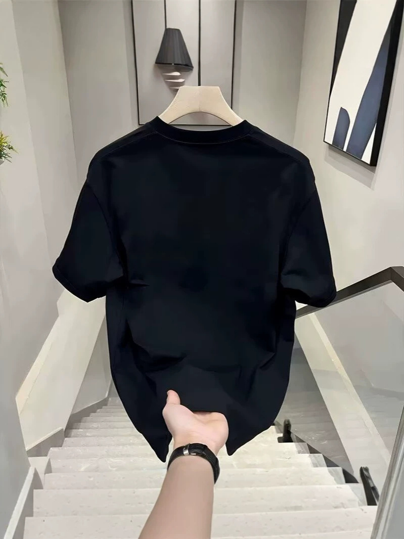 American Hipster Short Sleeve T-Shirt, Unisex Summer Ins Streetwear Loose Casual Tee