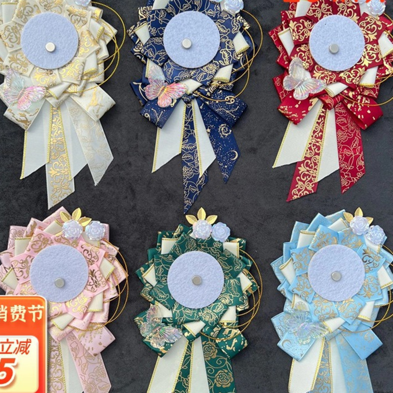 Ita Bag Pins Anime Badge Holder Handmade Silk Metal Badge Decoration for Ita Bag Accessorie Classic Style H304 240808