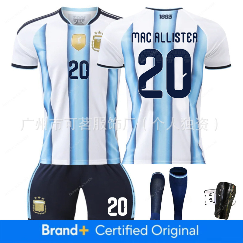 Argentina Jersey 2026 World Cup Jersey Julian Alvarez NO.9 Player Edition National Team Sports T shirt Jerseys Flag Football Stars Full Squad Home man