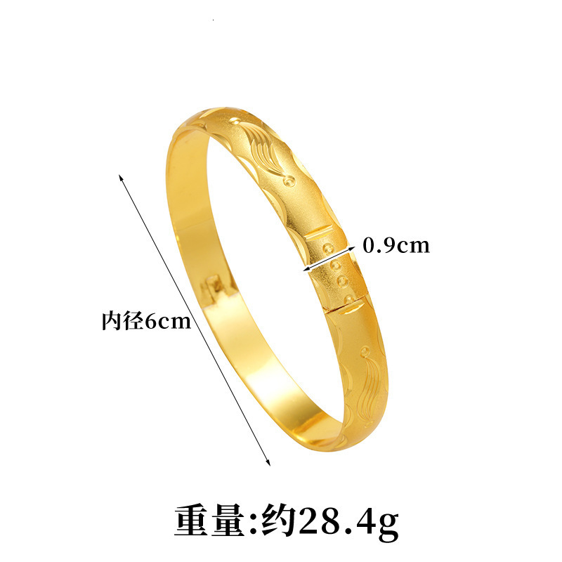 Dubai Openable Bangles For Women Ethiopian Jewelry Gold Color Bangles Bracelets Girls Birthday Jewelry Gifts 251027