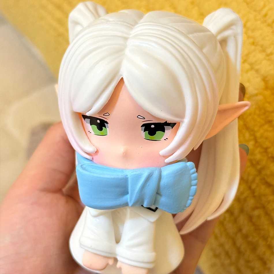 Anime Frieren Beyond Journeys End Animation Peripheral Hand-made Model Figure Funeral Lillian Kawaii Desk Decor Toy Gifts H2605271