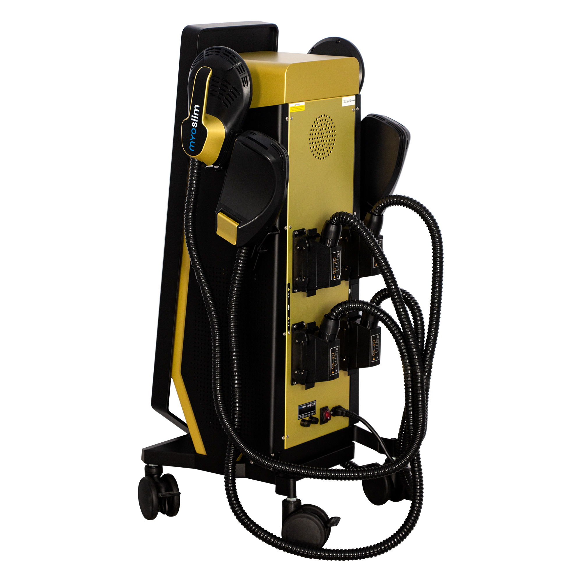 Myoslim EMS RF 6500W Body Sculpting Machine HIEMT Muscle Building Fat Burning Equipment for Beauty Salon Use