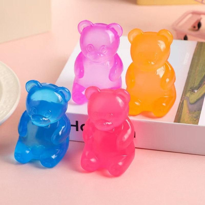 Wholesale 12pcs/box gummy bear Decompression Toy In stock, ships immediately.