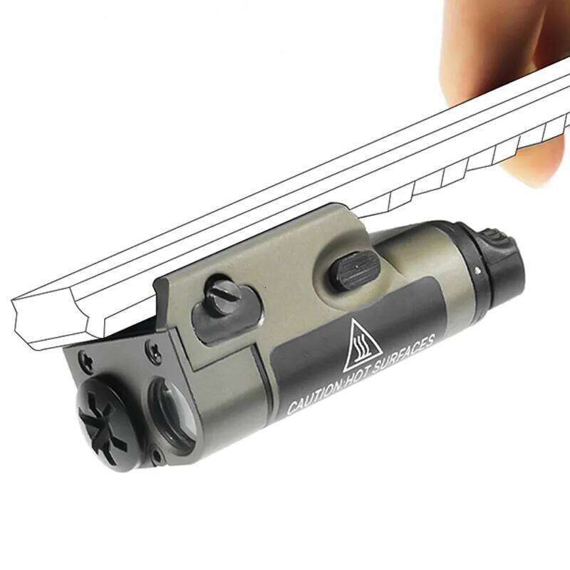 US Warehouse XC2 XC1 Red Dot Laser LED Mini Flashlight Hanging Tactical Light for 20MM Rail Airsoft Hunting Accesssories W260514 - view 5