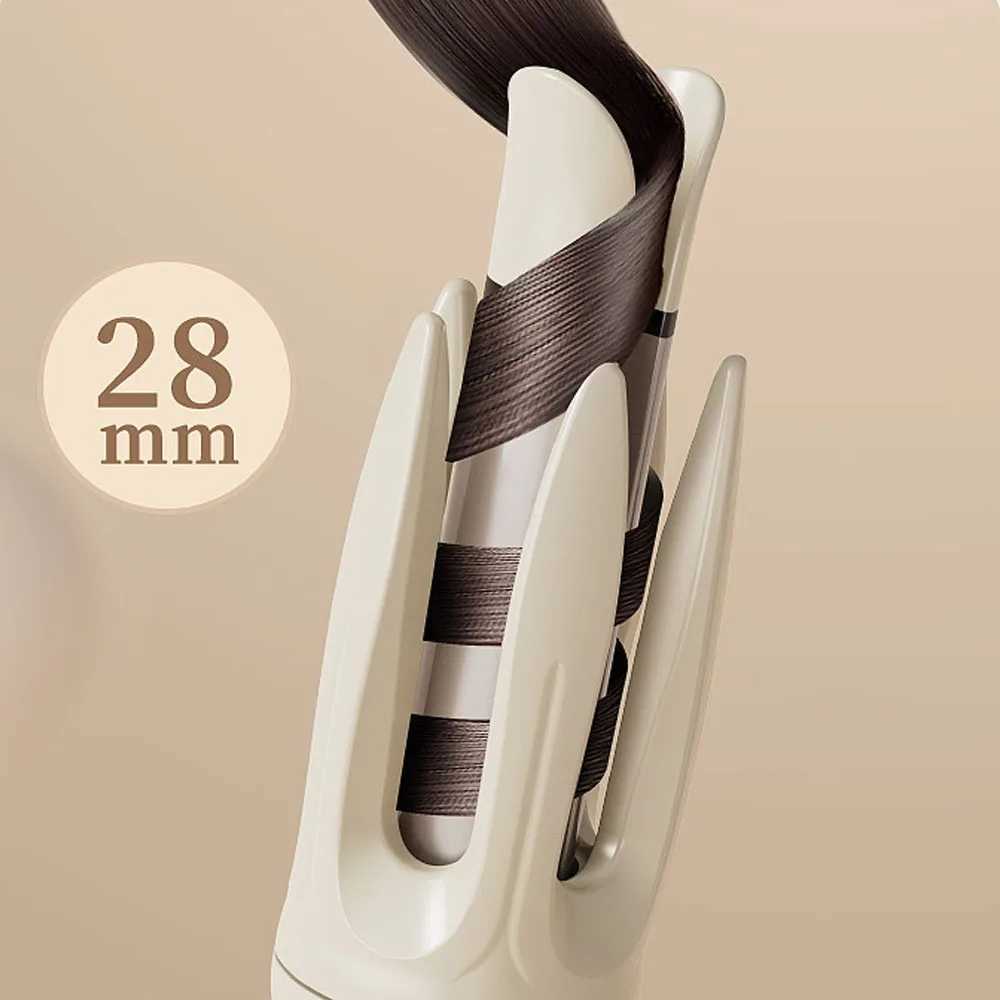 High Quality 28MM Automatic Rotating Hair Curler Ceramic Ionic Anti-Scald Curling Iron Travel Hair Styler for All Hair Types C260528