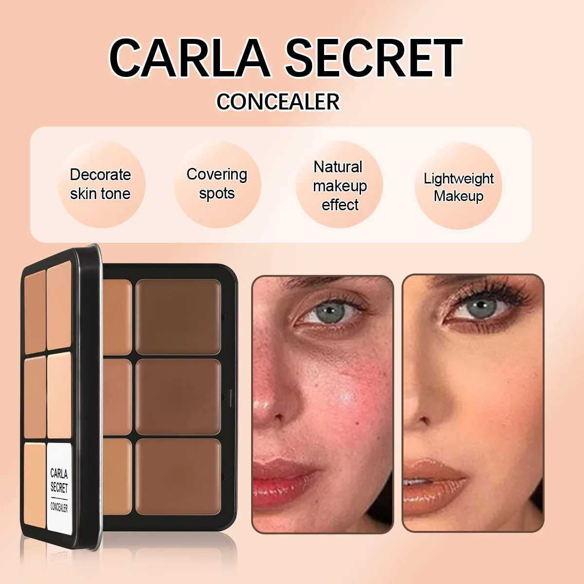 12 Color concealer Palette Matte Phosphor Outline Makeup Palette Cream foundation make-up Makeup Face Repair M260527 - view 4