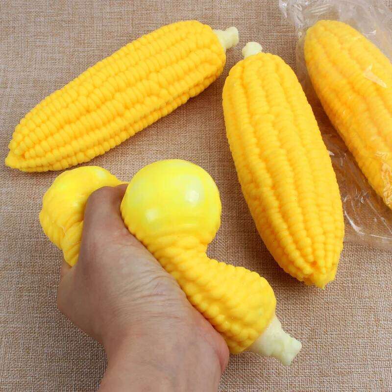 1/4/8PCS Corn Squishy Fidget Slow Rebound Ball Decompression Squeeze Toy Anxiety Stress Relief Sensory Toys W260528