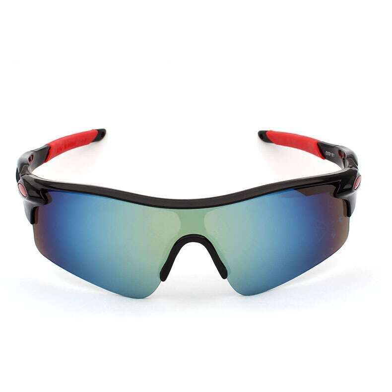 2025 New Colorful Trendy Mirror 009181 Men's and Women's Outdoor Sunshade Glasses PC Sports Cycling Sunglasses