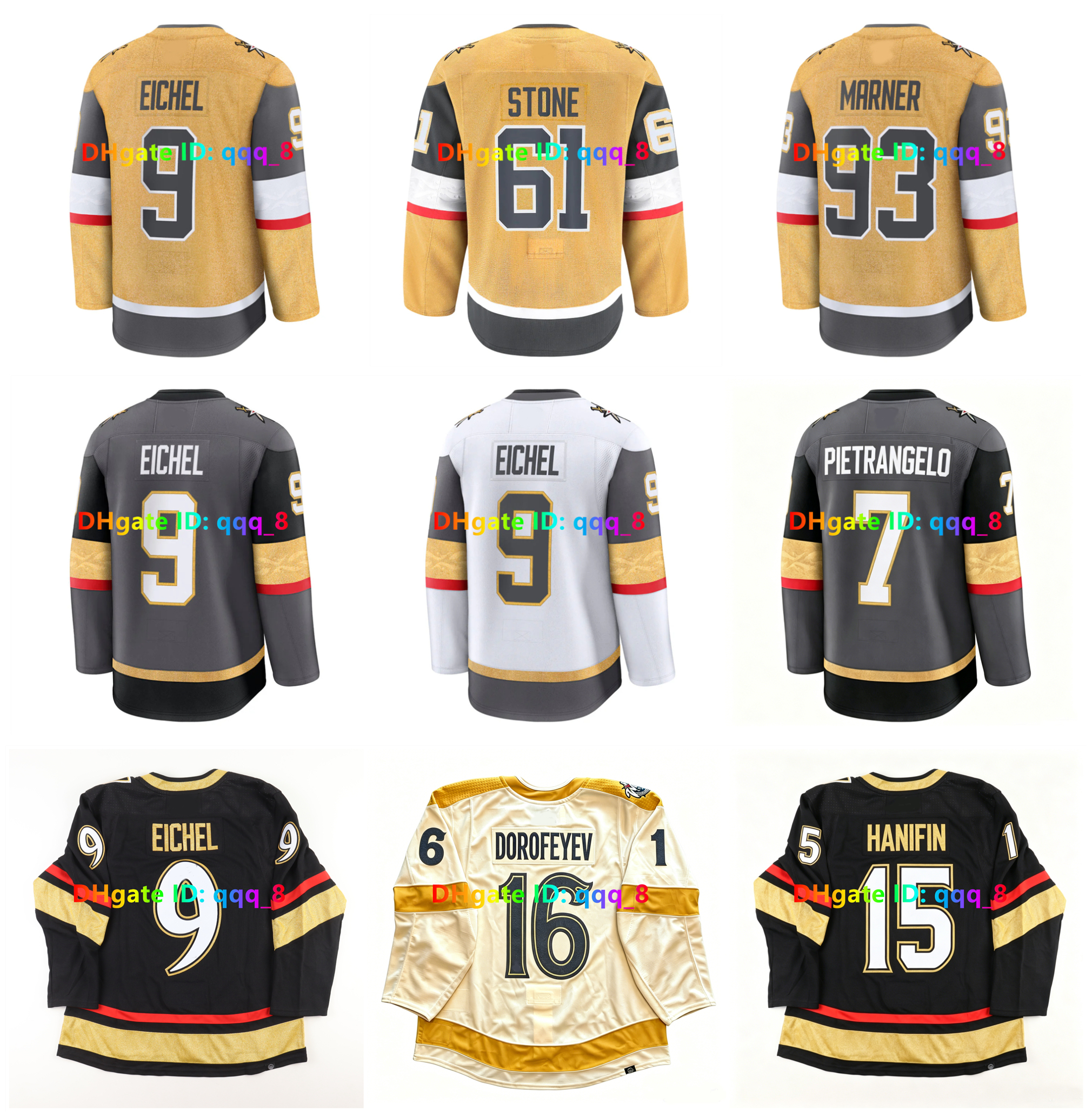 Jack Eichel Mitch Marner Vegas VGK Knights Hockey Jerseys 2026 Stanley Cup Patch Golden Mark Stone Pavel Dorofeyev Ivan Barbashev Adin Hill Karlsson Jack Eichel Mitch Marner Vegas VGK Knights Hockey Jerseys 2026 Stanley Cup Patch Golden Mark Stone Pavel Dorofeyev Ivan Barbashev Adin Hill Karlsson