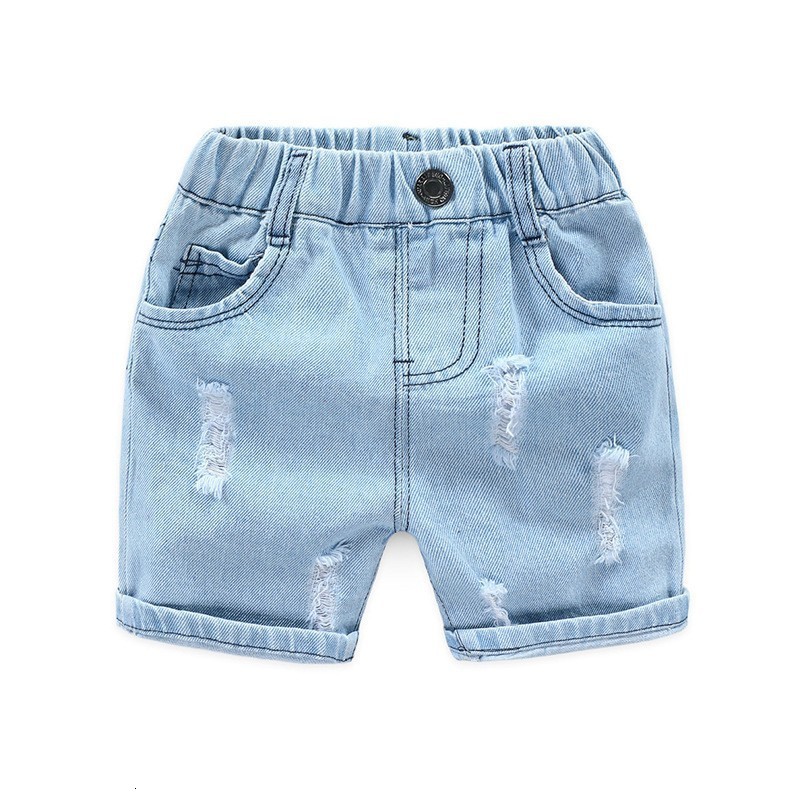 Shorts Summer Baby Boys Denim Fashion Hole Children Jeans Kids Clothes Boy Casual Cowboy 2 3 4 5 6 Years 230505